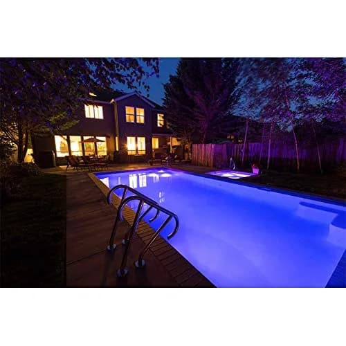 S.R. Smith Treo LED Pool Light Assy 12VAC 150' Cord & Four Rings | Water-Resistant, 5W, Color Changing thumbnail 5