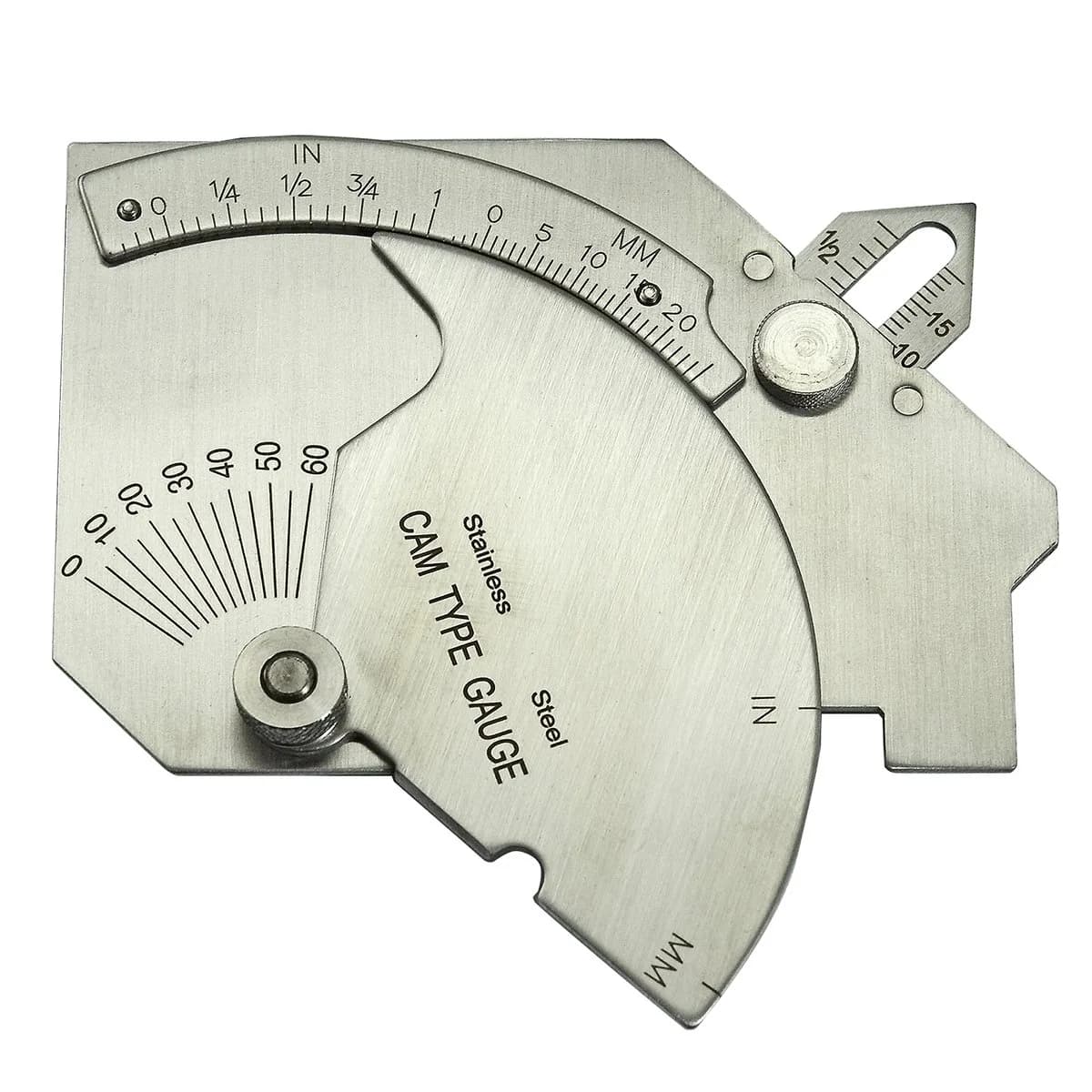RIVERWELD Bridge Cam Gauge Test Ulnar High-Low Misalignment 12cm (4.72in) | Precision Measuring Tool for Welds — Outside misalignment