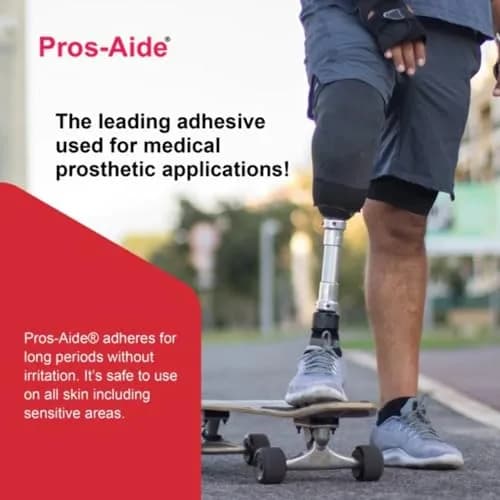 Pros-aide The Original Medical Skin Adhesive 1 oz (29.57 ml) | Patented Formula for Prosthetics & Special Effects thumbnail 4