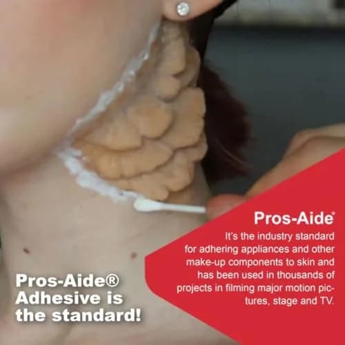 Pros-aide The Original Medical Skin Adhesive 1 oz (29.57 ml) | Patented Formula for Prosthetics & Special Effects thumbnail 3