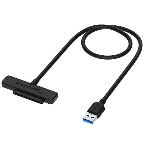 Sabrent USB 3.0 to 2.5in SATA Adapter Cable EC-SSHD | 5Gbps UASP Data Transfer thumbnail 1