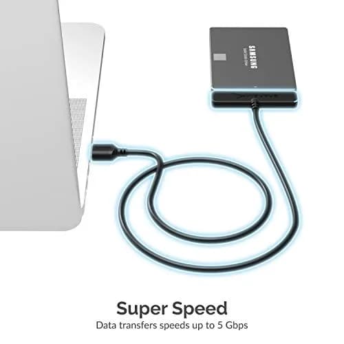 Sabrent USB 3.0 to 2.5in SATA Adapter Cable EC-SSHD | 5Gbps UASP Data Transfer thumbnail 4