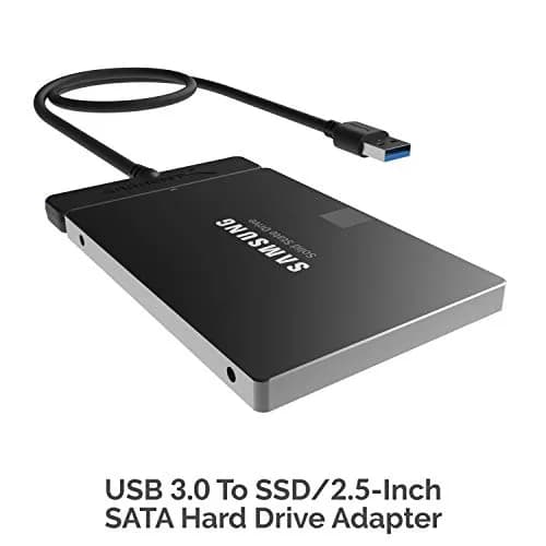 Sabrent USB 3.0 to 2.5in SATA Adapter Cable EC-SSHD | 5Gbps UASP Data Transfer thumbnail 2