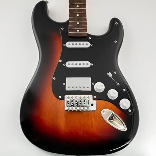 Musiclily Pro HSS 11 Hole ST Guitar Pickguard 1Ply Black | Fits Fender USA/Mexican Stratocaster thumbnail 5