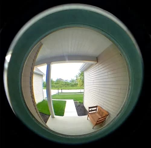 TOGU Solid Brass UL Listed Door Viewer 220-Degree View with Privacy Cover, 10 Sets | 28mm (1.1") Top Diameter, Fits 35-55mm Doors thumbnail 8