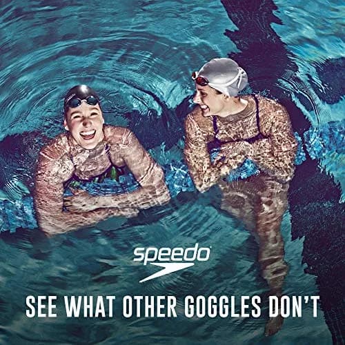 Speedo Women's Mirrored Vanquisher Swim Goggles | Anti-Fog, UV Protection, Panoramic View thumbnail 8