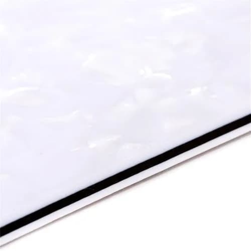 Musiclily Pro HSS 11 Hole ST Guitar Pickguard 4Ply White Pearl | Fits Fender Stratocaster thumbnail 4