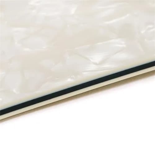 Musiclily Pro HSS 11 Hole ST Guitar Pickguard 4Ply Aged White Pearl | Fits Fender USA/Mexican Stratocasters thumbnail 4