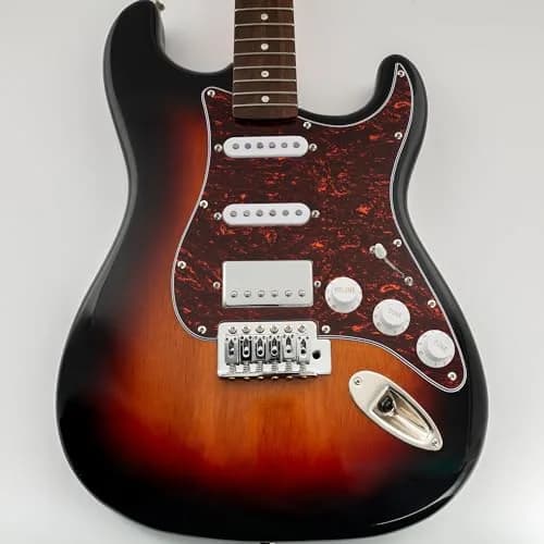 Musiclily Pro HSS 11 Hole ST Guitar Pickguard 4Ply Red Tortoise | Fits Fender Standard Stratocaster thumbnail 5