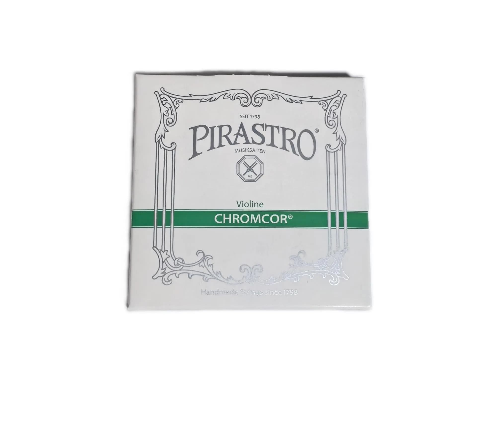 Chromcor (Pirastro) Violin Strings Medium Gauge Full Set 4/4 Steel Core Ball End | Made in Germany - main product image