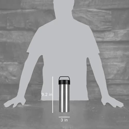 ESPRO Go P0 Ultralight French Press Travel Coffee Maker 16oz | Vacuum Insulated Stainless Steel thumbnail 2