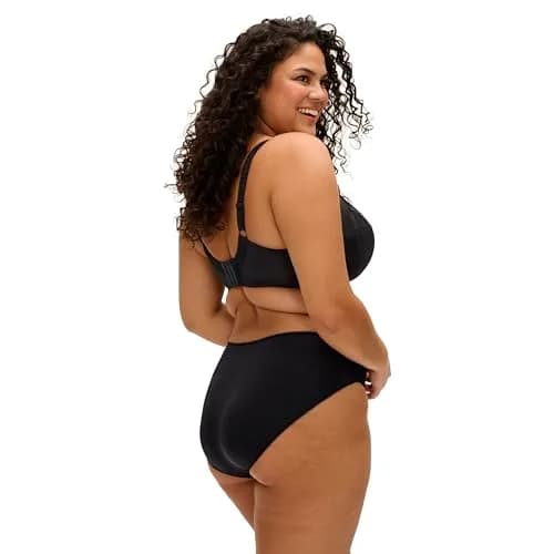 Elomi Cate Underwire Banded Bra 34G | Full Coverage Support & Elegant Sheer Embroidery thumbnail 4