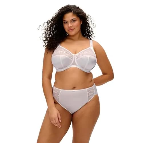 Elomi Cate Underwire Banded Bra 42H | Full Coverage Support & Elegant Sheer Embroidery thumbnail 3