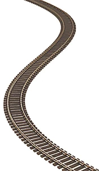 Atlas 168 Code 100 Super-Flex Nickel Silver 36" HO Train Track | Industry Standard HO Scale Model Railroading thumbnail 1