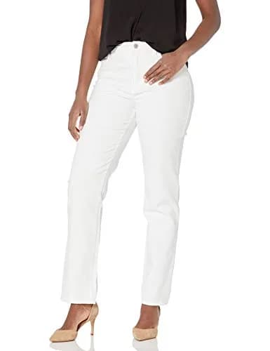 Gloria Vanderbilt Women's Amanda High Rise Tapered Jeans 14 Short | Classic Fit & Versatile Style thumbnail 1