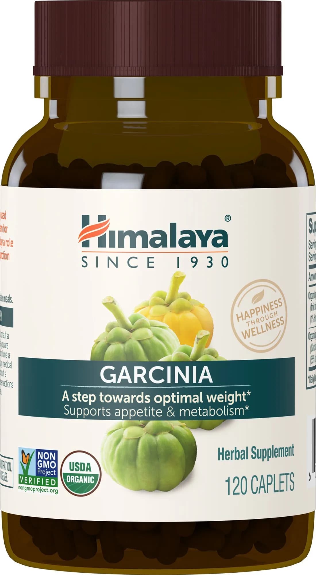 Himalaya Organic Garcinia Cambogia Herbal Supplement 600 mg