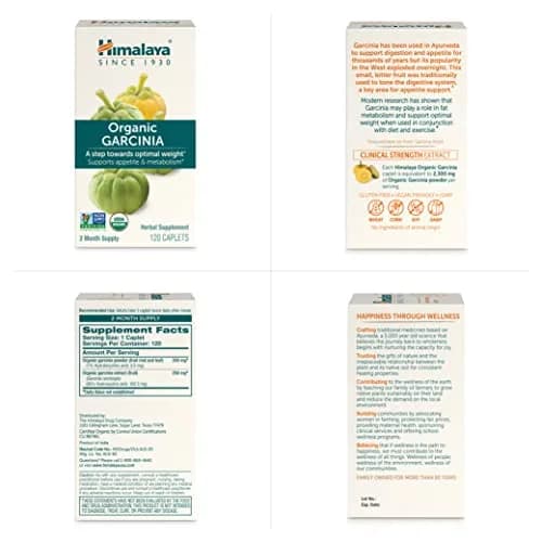 Himalaya Organic Garcinia Cambogia Herbal Supplement 600 mg thumbnail 7