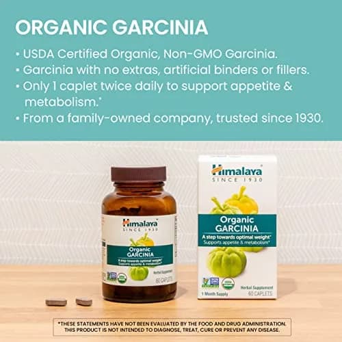 Himalaya Organic Garcinia Cambogia Herbal Supplement 600 mg thumbnail 3