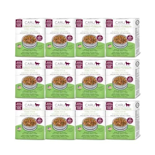 Caru Classics Pork Stew for Dogs 12 oz | Grain-Free, Human-Grade Ingredients, Supports Overall Dog Health thumbnail 1