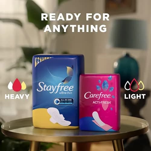 Carefree Acti-Fresh Panty Liners 54 Count | Fresh Scented, Light Leak Protection thumbnail 8