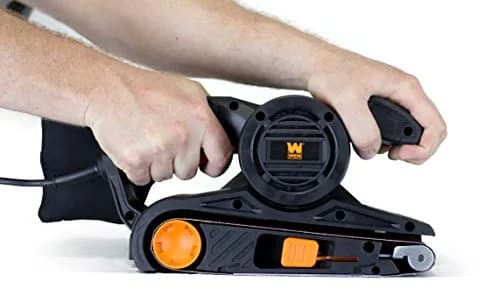 WEN Belt Sander 3 x 21 inch | 7-Amp Corded Heavy Duty Tool with Dust Bag thumbnail 4