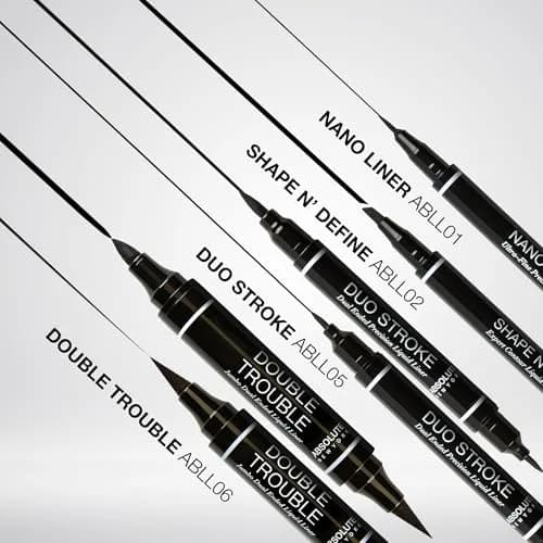 Absolute New York Shape N' Define Double-Ended Eyeliner | Ultra-Fine Water-Resistant Liquid, 0.03 Fl Oz thumbnail 3