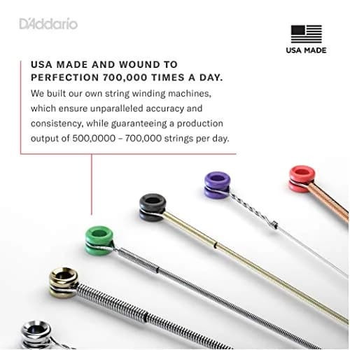 D'Addario NYXL1149-3P Electric Guitar Strings, Medium 11-49 Gauge, 3 Sets | Enhanced Tuning Stability & Mid-Range Presence thumbnail 7