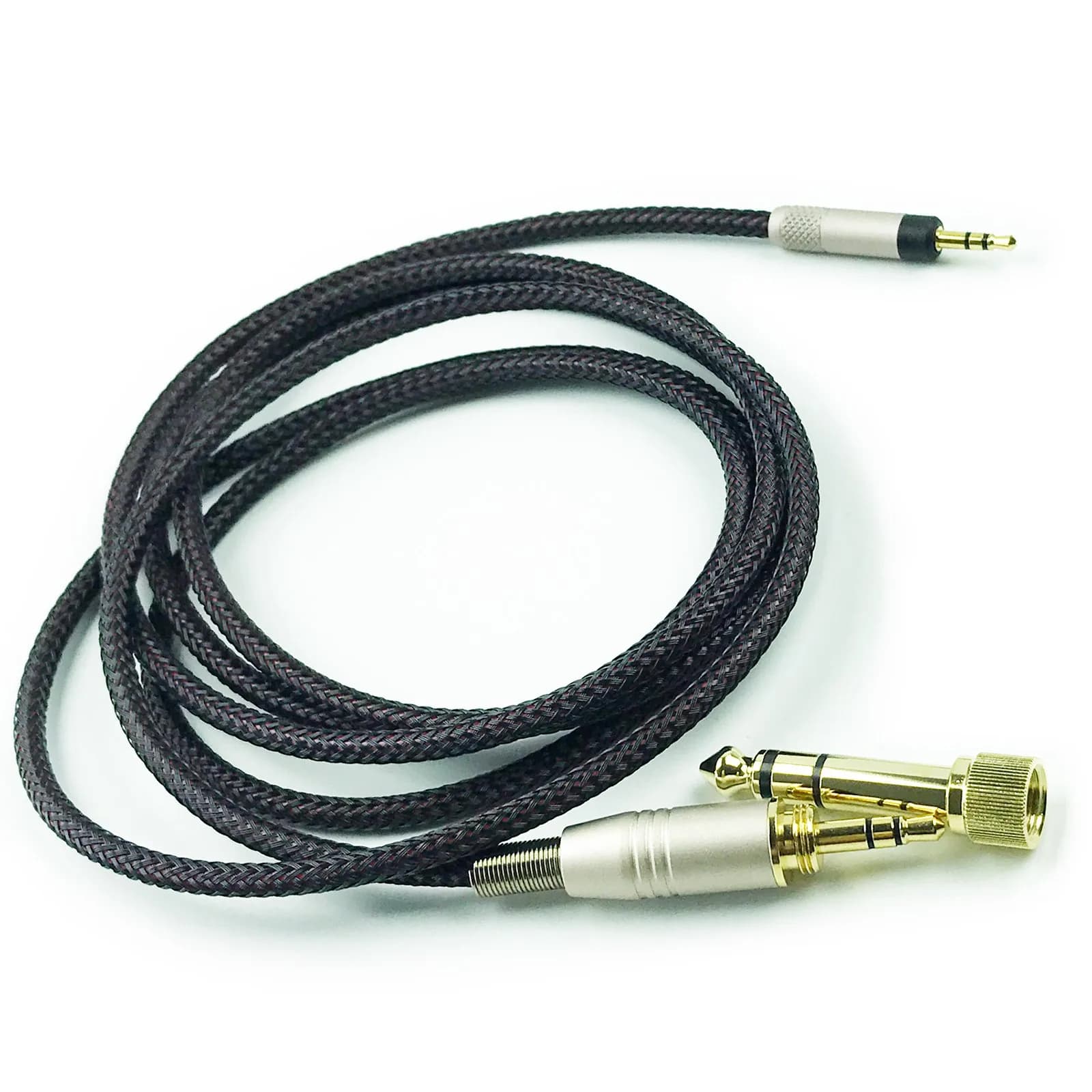 NewFantasia Replacement Audio Upgrade Cable Compatible with Bose QuietComfort 25, QC35 II, QC45, 1.2meters/4feet | Braided Tangle-Free - main product image
