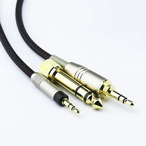 NewFantasia Replacement Audio Upgrade Cable Compatible with Bose QuietComfort 25, QC35 II, QC45, 1.2meters/4feet | Braided Tangle-Free thumbnail 3