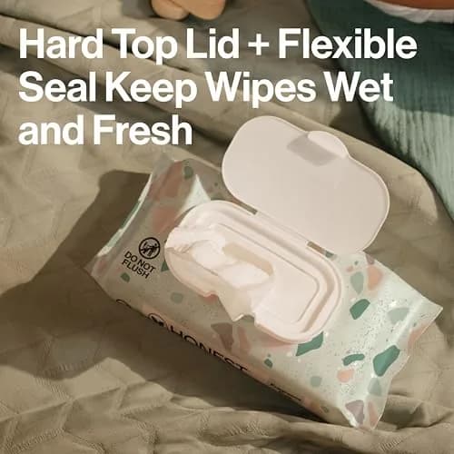 The Honest Company Multi-Use Baby Wipes, Geo Mood, 288 Count | Compostable, Plant-Based, Hypoallergenic, 99% Water thumbnail 5