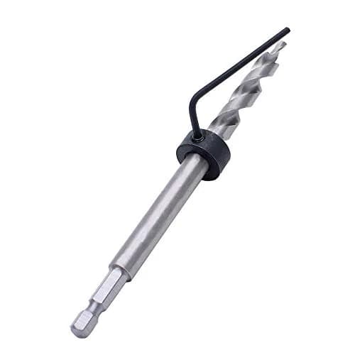 AUTOTOOLHOME Pocket Hole Drill Bit for Pocket Hole jig Woodworking Step Drill Bits Guide | Precise, Heavy-Duty, 3/8" Diameter thumbnail 7