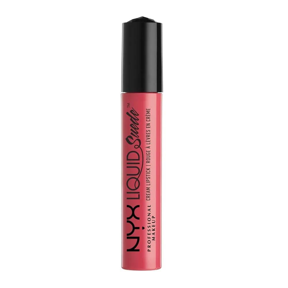 NYX PROFESSIONAL MAKEUP Liquid Suede Cream Lipstick Kitten Heels | Bright Red Matte Finish — Life's A Beach