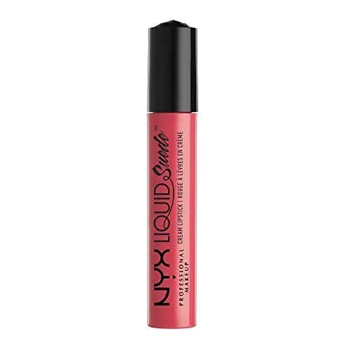 NYX PROFESSIONAL MAKEUP Liquid Suede Cream Lipstick - Life's A Beach Bright Coral 3.8ml (0.13 Fl Oz) | Matte Finish Long-Wearing thumbnail 1