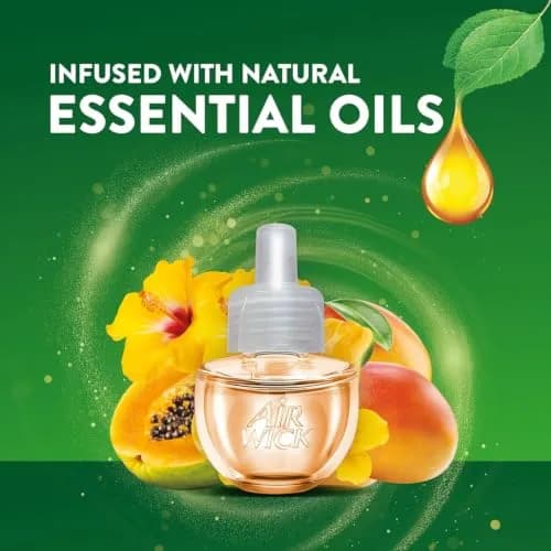Air Wick Scented Oil Refills, Hawaii Exotic Papaya & Hibiscus Flower | Long-lasting tropical fragrance infused with natural essential oils thumbnail 5
