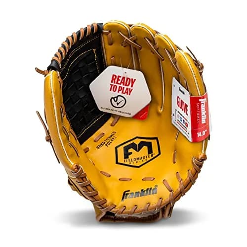 Franklin Sports Field Master Baseball Glove 14 inch Right Hand Throw | Durable Synthetic Leather for All Positions thumbnail 8