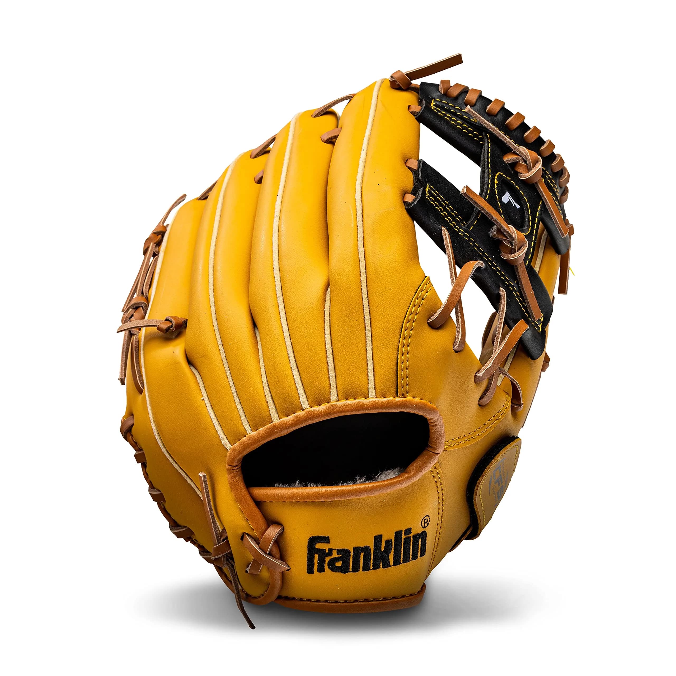 Franklin Sports Field Master Baseball Glove 11" (27.9cm) RHT | Easy Break-In Synthetic Leather