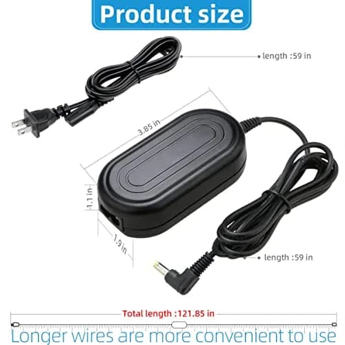 Glorich CA-930 AC Power Adapter for Canon EOS C100 XF100 XF105 XF200 XF205 XF300 XF305 | 8.4V 1.5A | Compact, Certified thumbnail 5