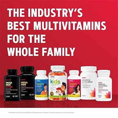 GNC Mega Men Energy & Metabolism Multivitamin 90 Count thumbnail 8