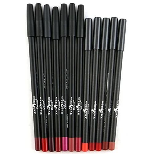 Italia Deluxe Lip Liner Set of 12 | Highly Pigmented, Creamy & Long-Lasting thumbnail 2