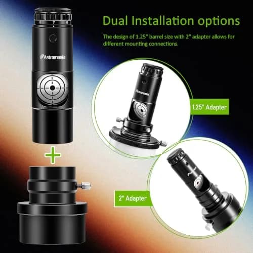 Astromania Laser Collimator for Telescope 1.25/2" | Precise Newtonian Alignment Tool thumbnail 5