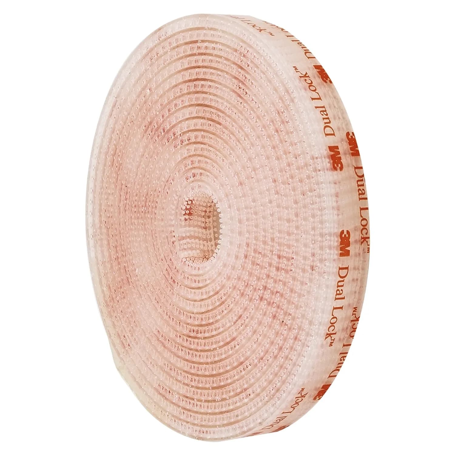 3M SJ3560 250 Clear Reclosable Fastener Tape 1.27 cm (0.5 in) x 1.83 m (6 ft) | Strong Adhesive for Removable Components - main product image