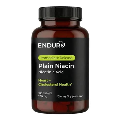 Endurance Products Plain Niacin 250mg thumbnail 1