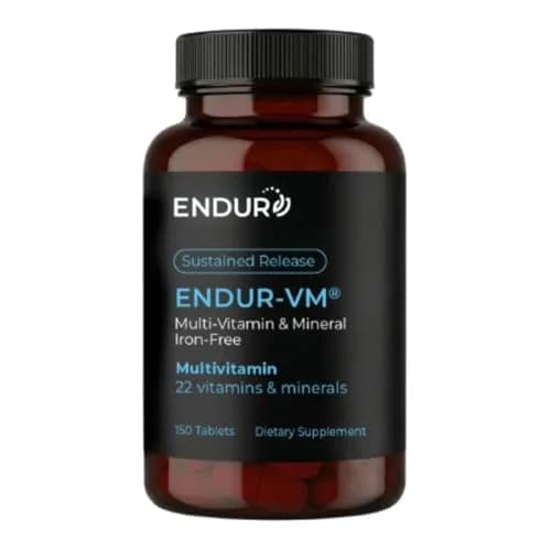 Endurance Products ENDUR-VM® Sustained Release Multivitamin Without Iron, 150 Tablets | Supports Heart & Overall Wellness thumbnail 1