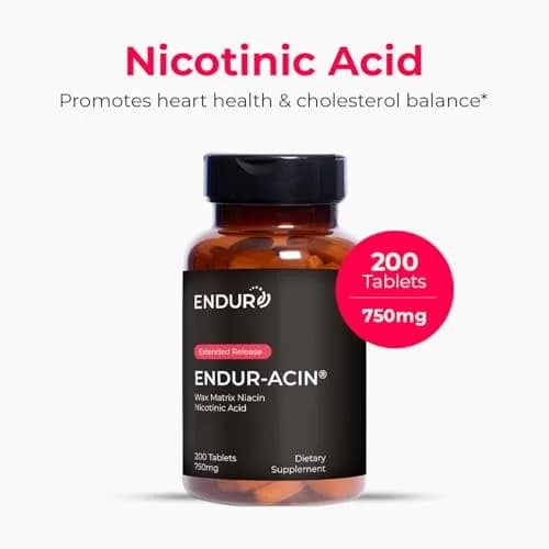 Endurance Products ENDUR-ACIN® Extended Release Niacin 750mg thumbnail 2