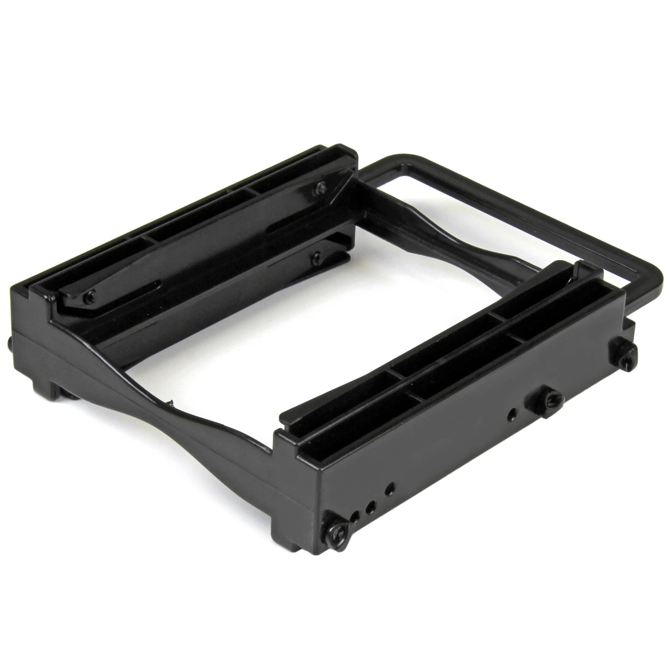 StarTech.com Dual 2.5in SSD HDD to 3.5in Tool-Less Bracket (BRACKET225PT) | Mount Two Drives in One Bay