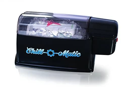 Chill-O-Matic Instant Beverage Cooler – Chill 12 oz Soda & Beer Cans in 60 Seconds – Portable Electric Drink Chiller for Tailgating, BBQs, Camping & Parties (Black) thumbnail 1