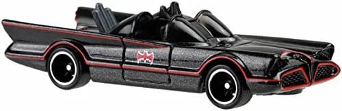 Hot Wheels Retro Entertainment Diecast '66 Batmobile Vehicle | 1:64 Scale, Metal, Modern Design for Adult Collectors thumbnail 2