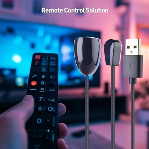 Cable Matters Infrared Remote Extender Cable, IR Repeater Kit, 10ft | Control Your TV & Devices Remotely thumbnail 2