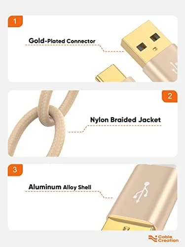 CableCreation Short USB A to USB C Cable 6 inch (15cm) | 60W Fast Charging & 480Mbps Data Sync thumbnail 8