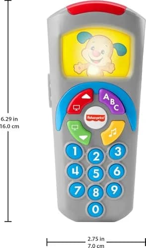 Fisher-Price Laugh & Learn Puppy's Remote Toy | 1 Count (1 Unit) | Music & Lights for Infants 6+ Months thumbnail 6